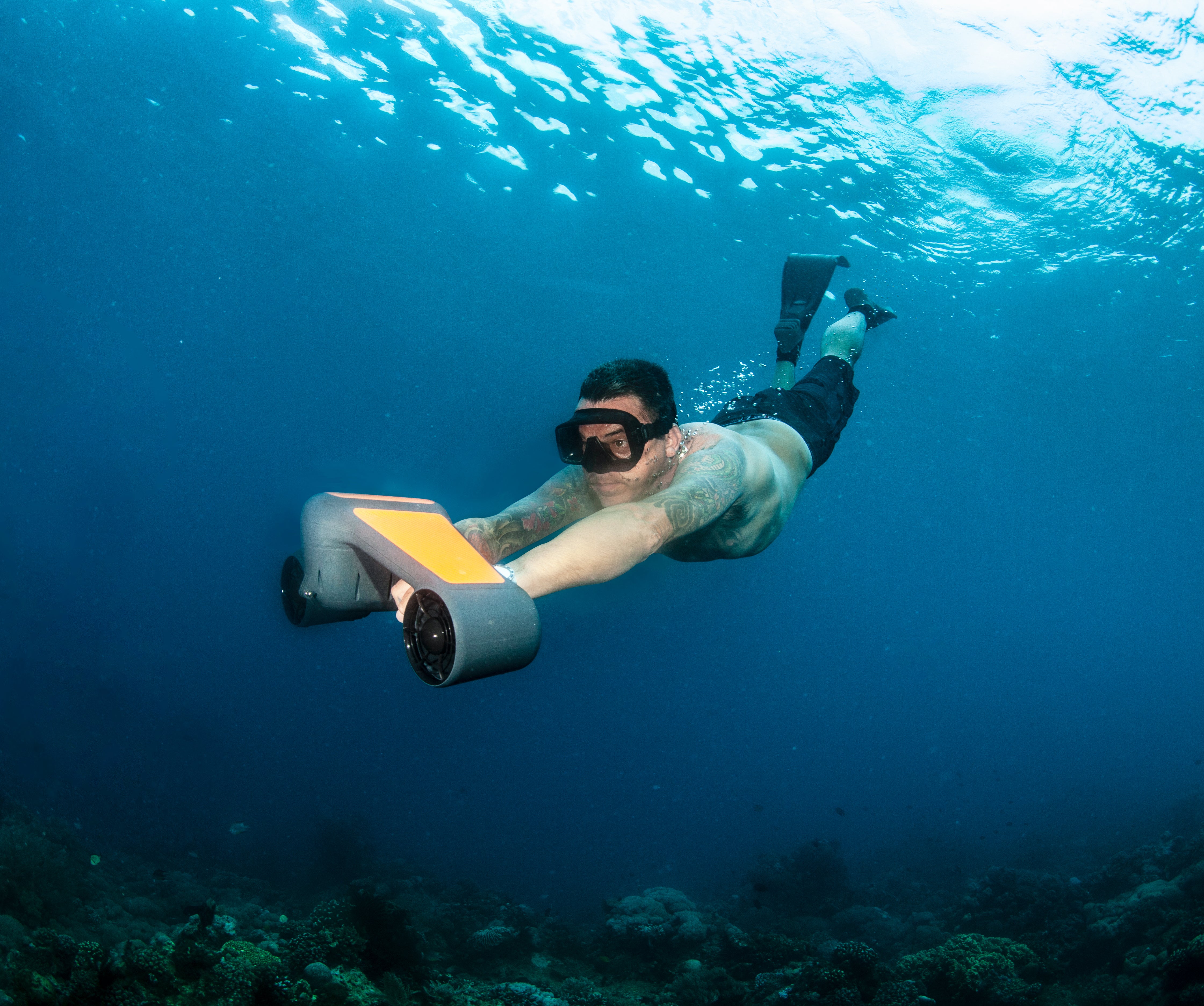 "Dive into Adventure: Exploring the Depths with Gearsjoy Underwater Scooters"